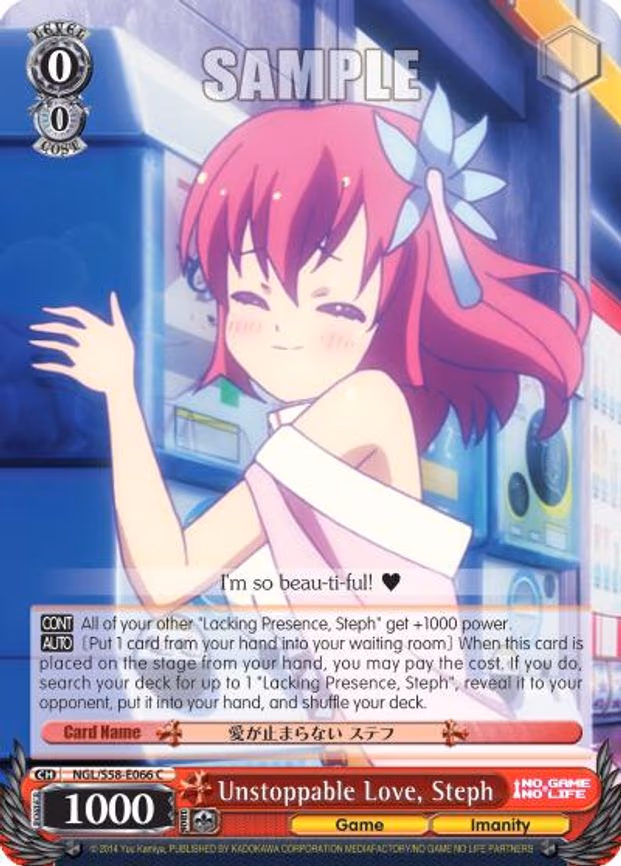 Unstoppable Love, Steph - Common (NGL/S58-E066 C)