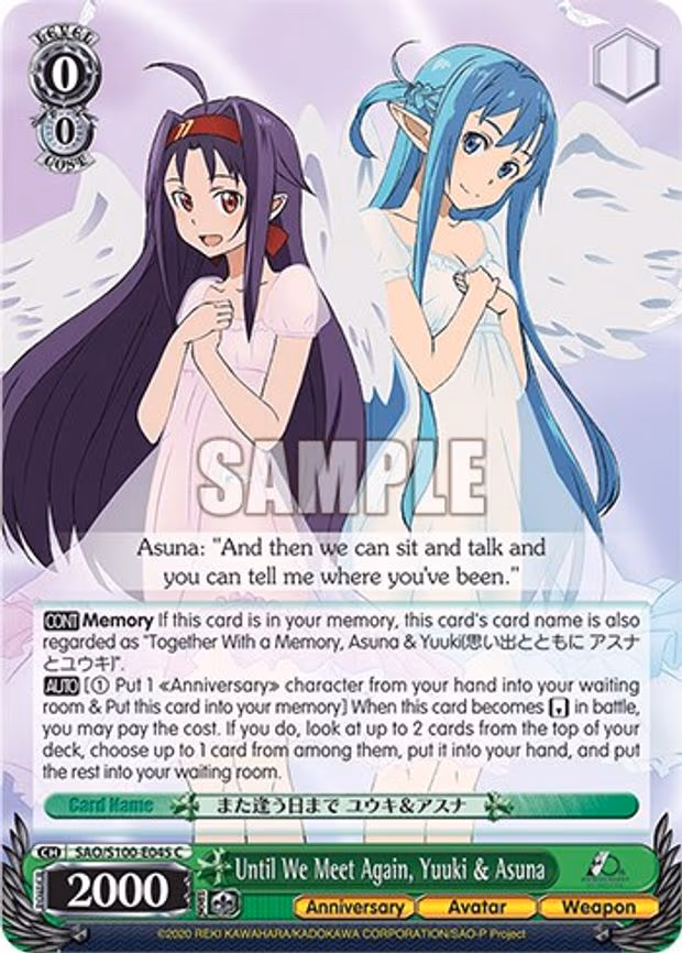 Until We Meet Again, Yuuki & Asuna