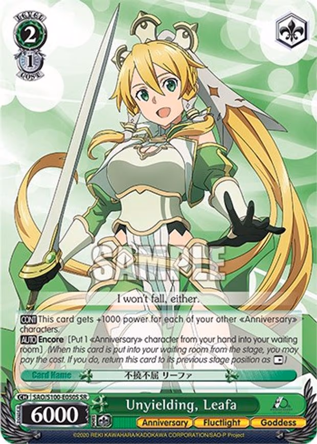 Unyielding, Leafa