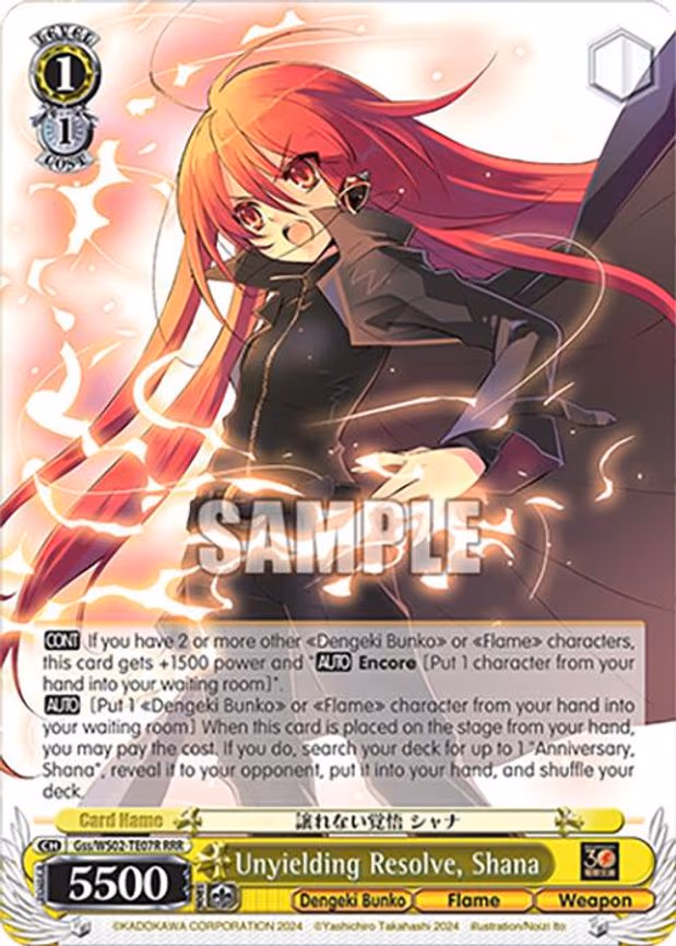 Unyielding Resolve, Shana