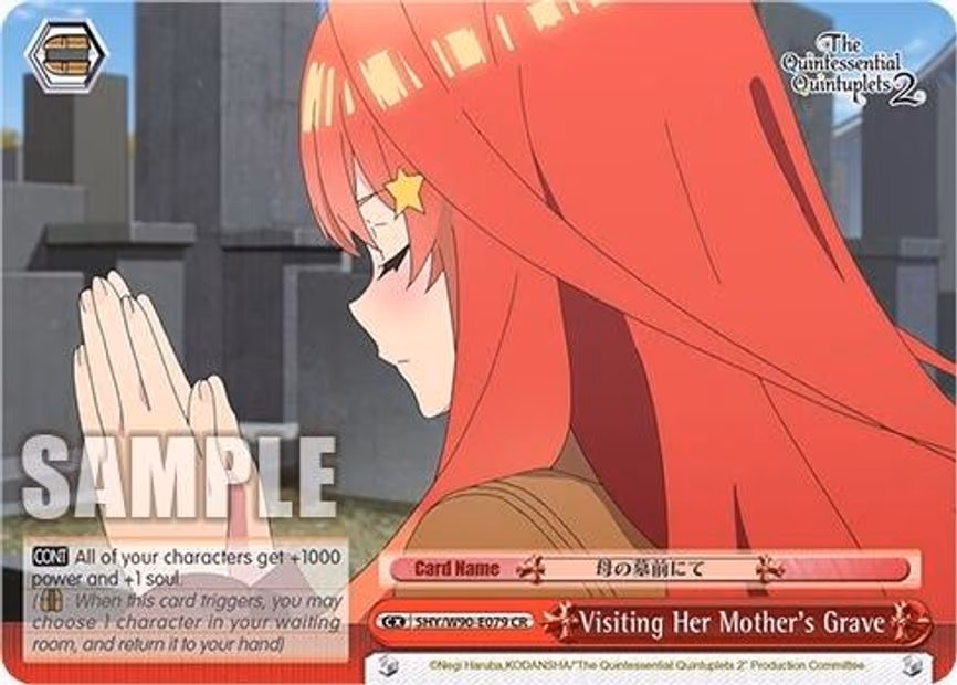 Visiting Her Mother's Grave