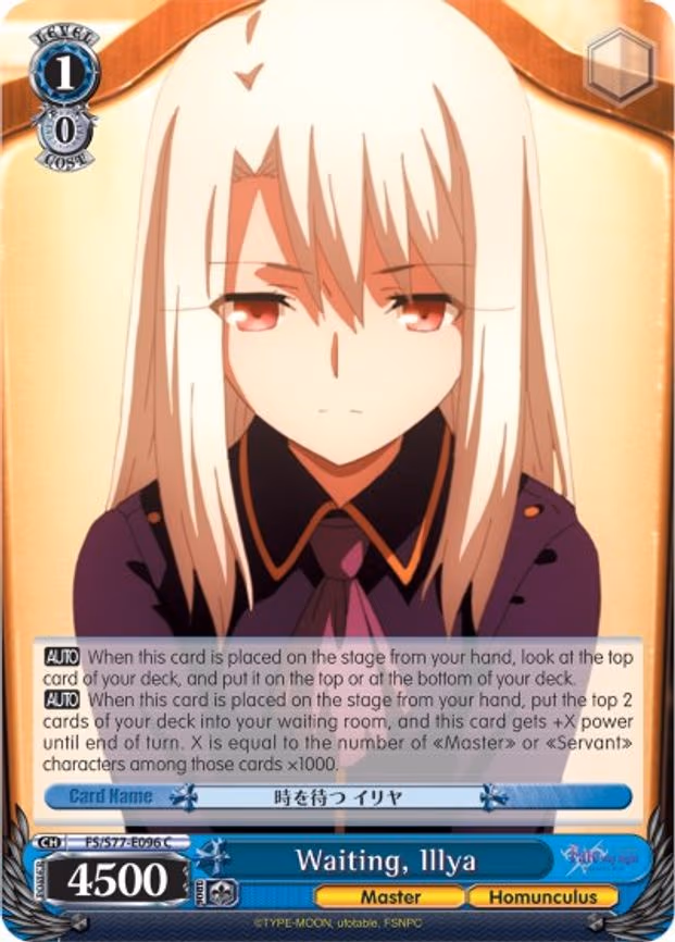Waiting, Illya