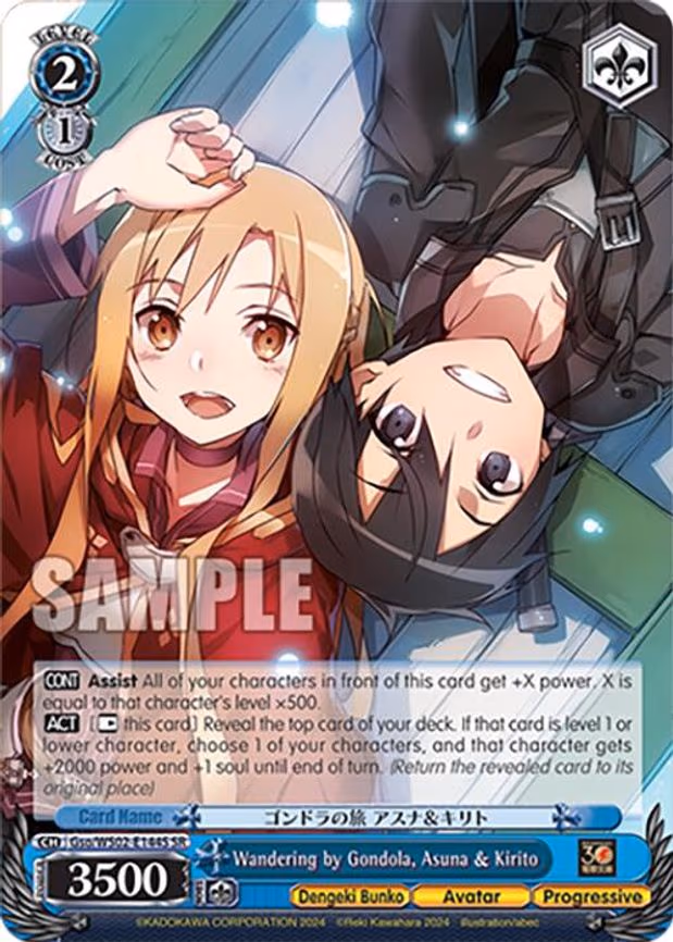 Wandering by Gondola, Asuna & Kirito