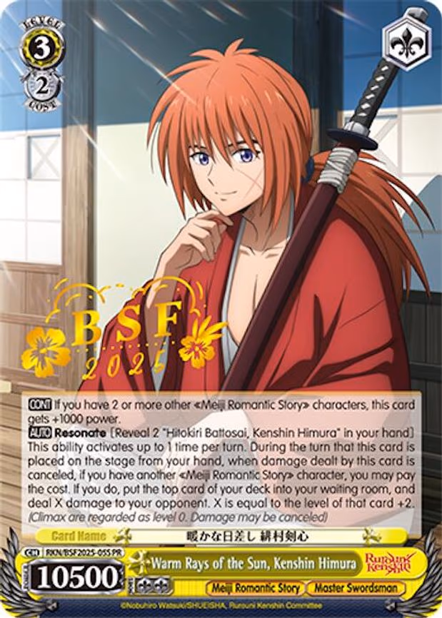 Warm Rays of the Sun, Kenshin Himura