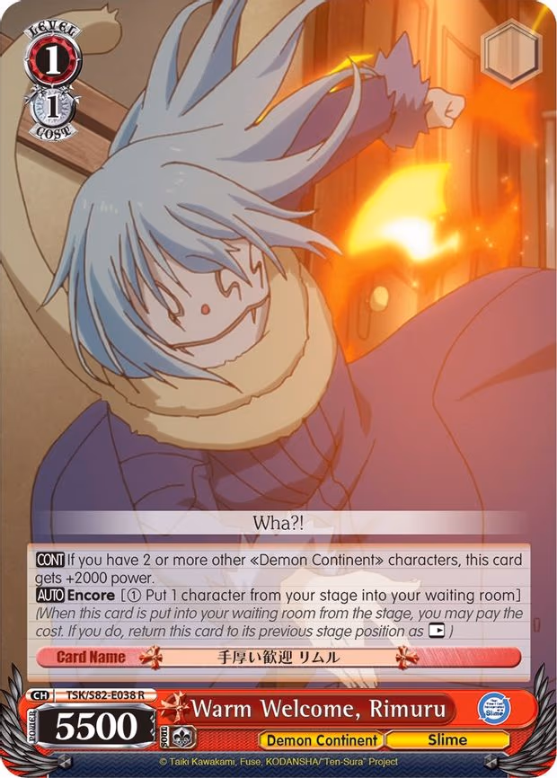 Warm Welcome, Rimuru