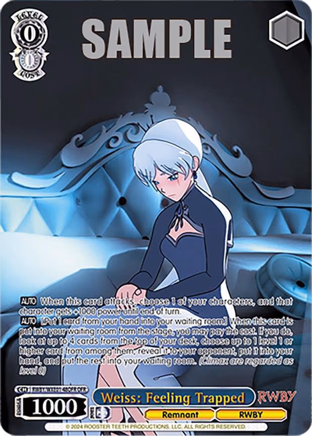 Weiss: Feeling Trapped