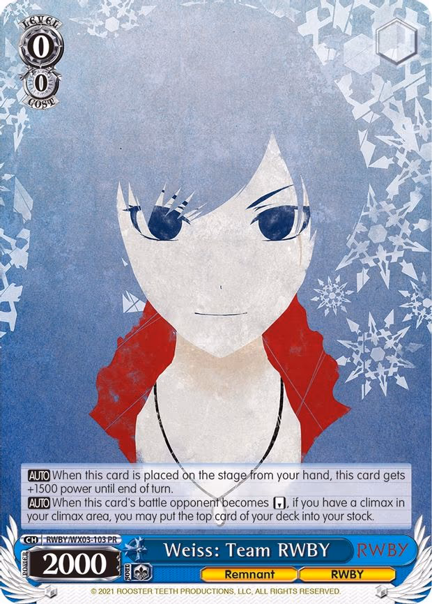 Weiss: Team RWBY