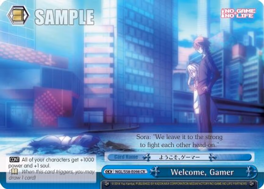 Welcome, Gamer