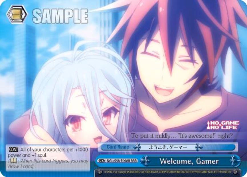 Welcome, Gamer