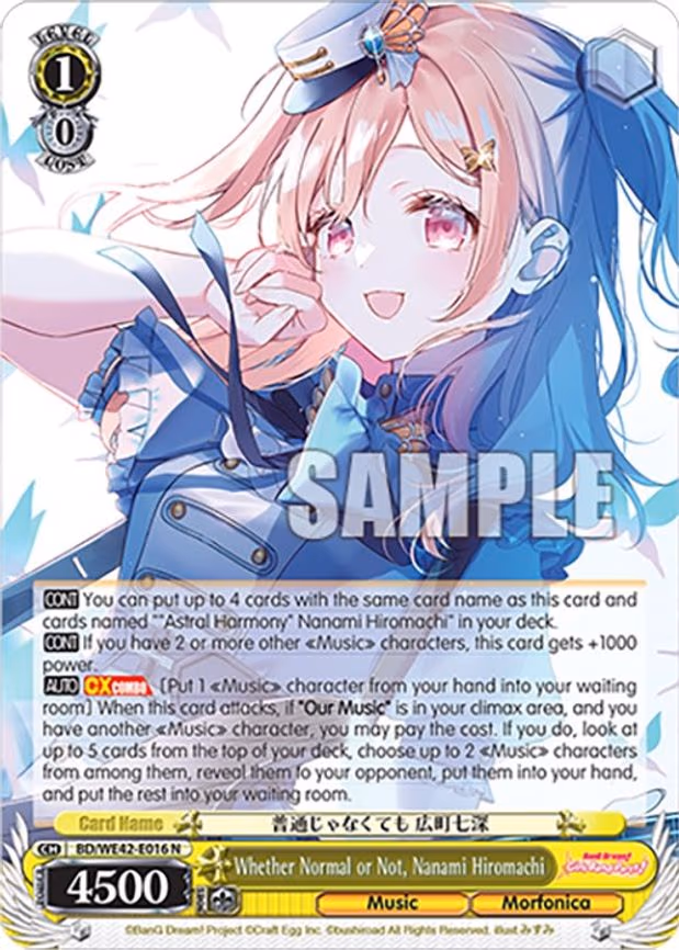 Whether Normal or Not, Nanami Hiromachi