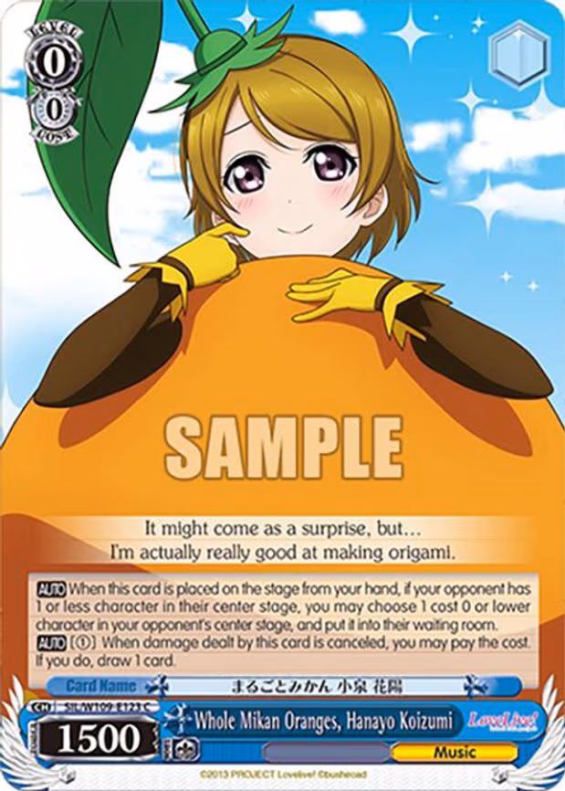 Whole Mikan Oranges, Hanayo Koizumi