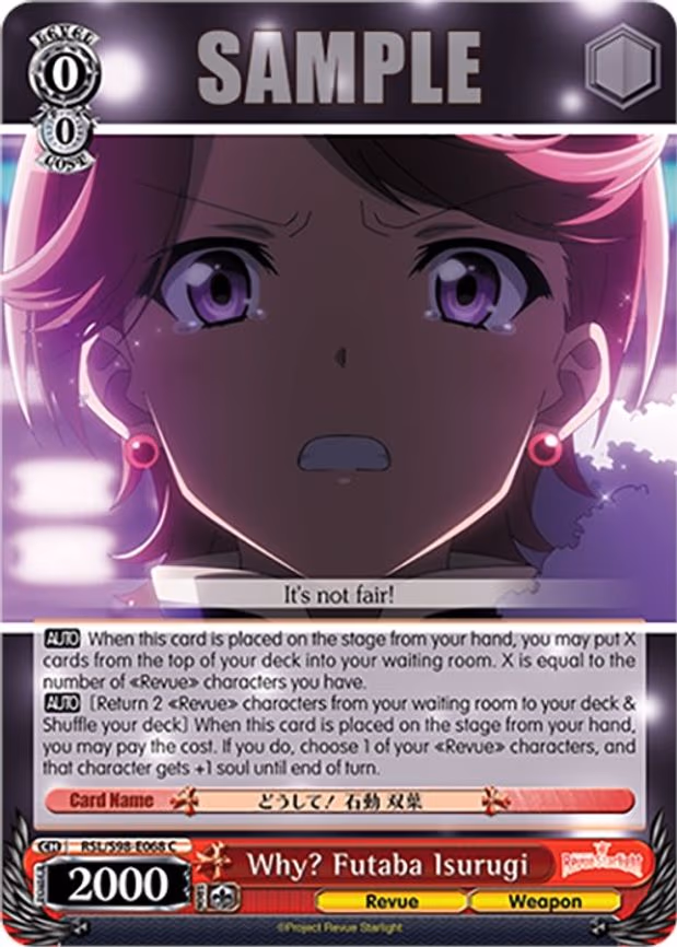Why? Futaba Isurugi