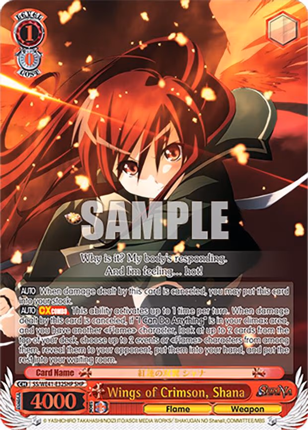 Wings of Crimson, Shana