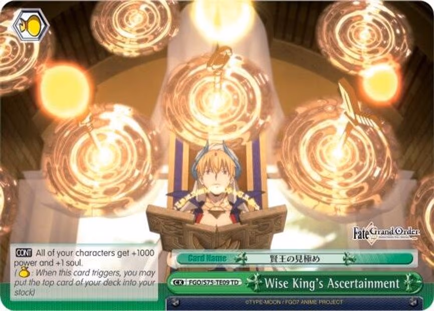 Wise King's Ascertainment