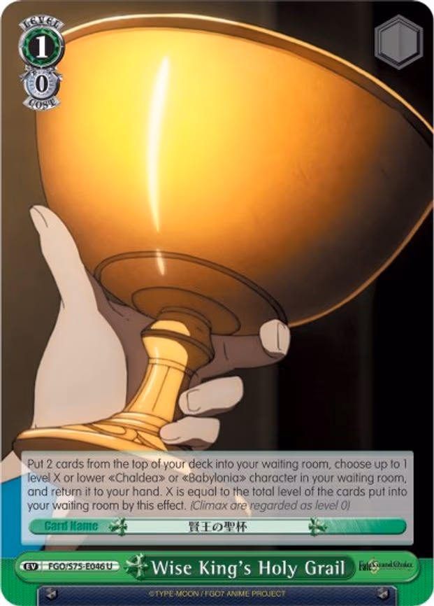 Wise King's Holy Grail