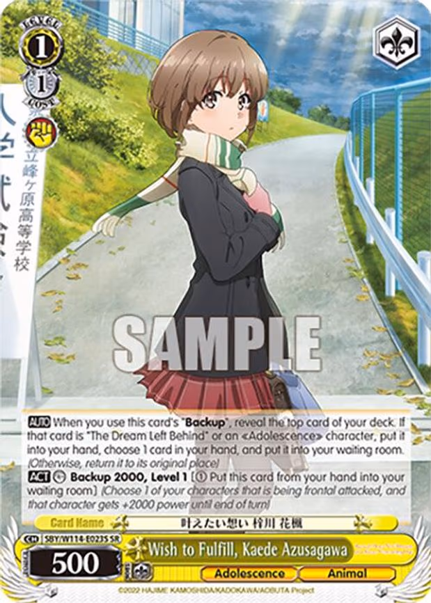 Wish to Fulfill, Kaede Azusagawa