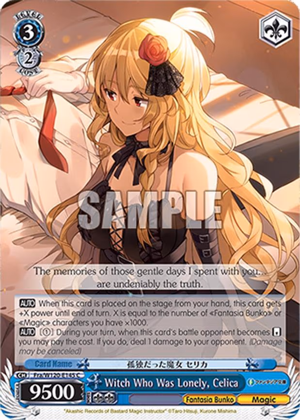 Witch Who Was Lonely, Celica