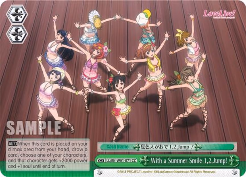 With a Summer Smile 1,2,Jump!