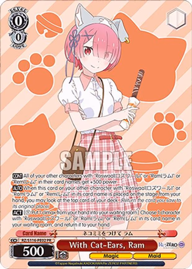 With Cat-Ears, Ram - Promo (RZ/S116-PE02)