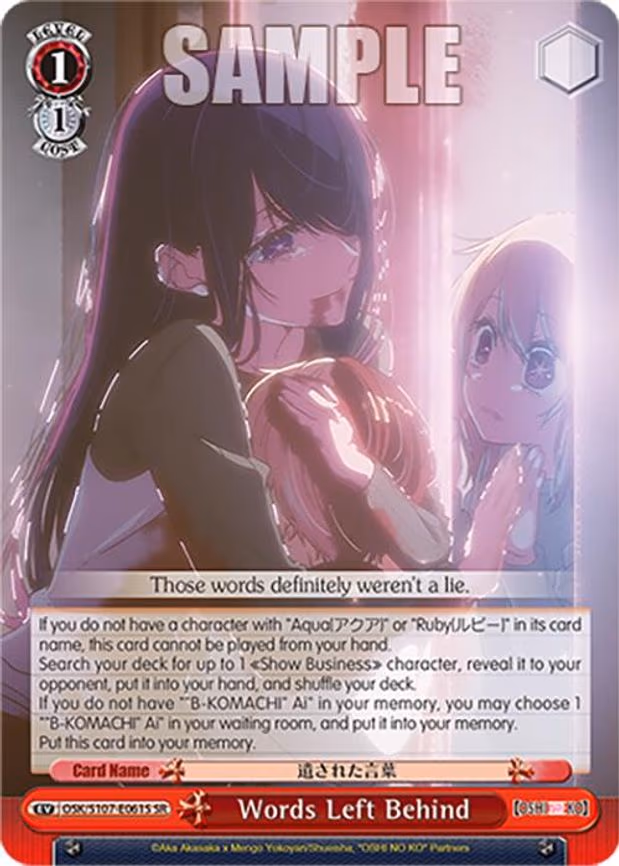 Words Left Behind