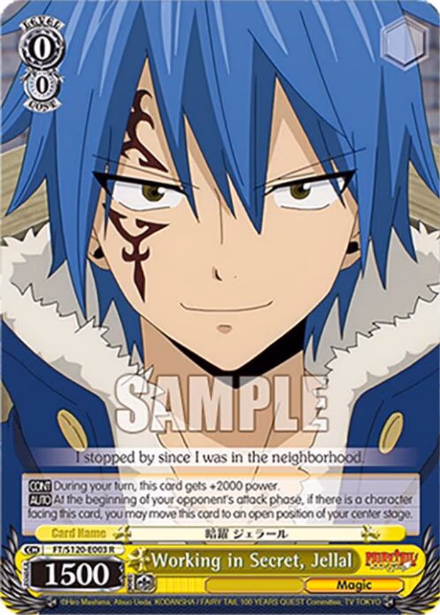 Working in Secret, Jellal