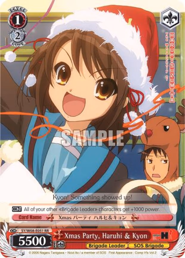 Xmas Party, Haruhi & Kyon
