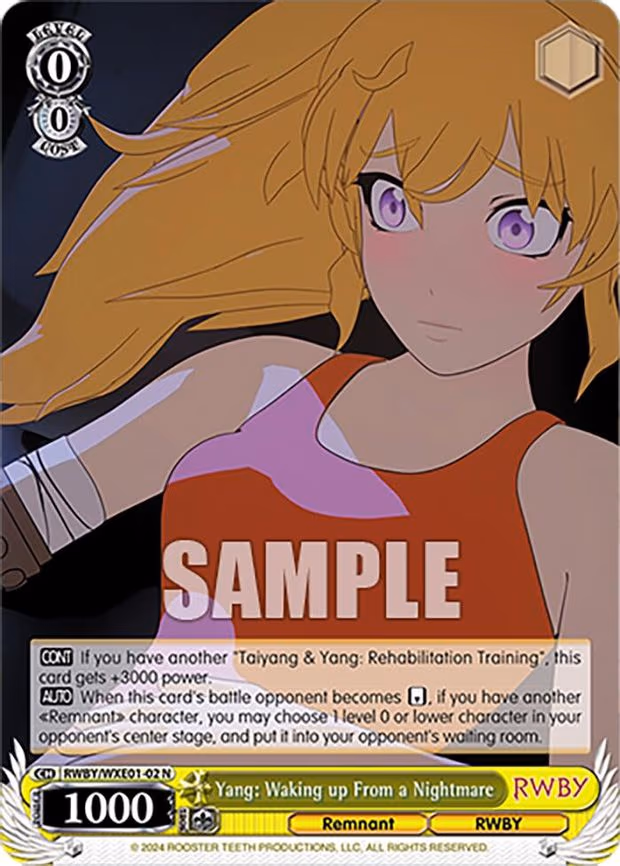 Yang: Waking up From a Nightmare