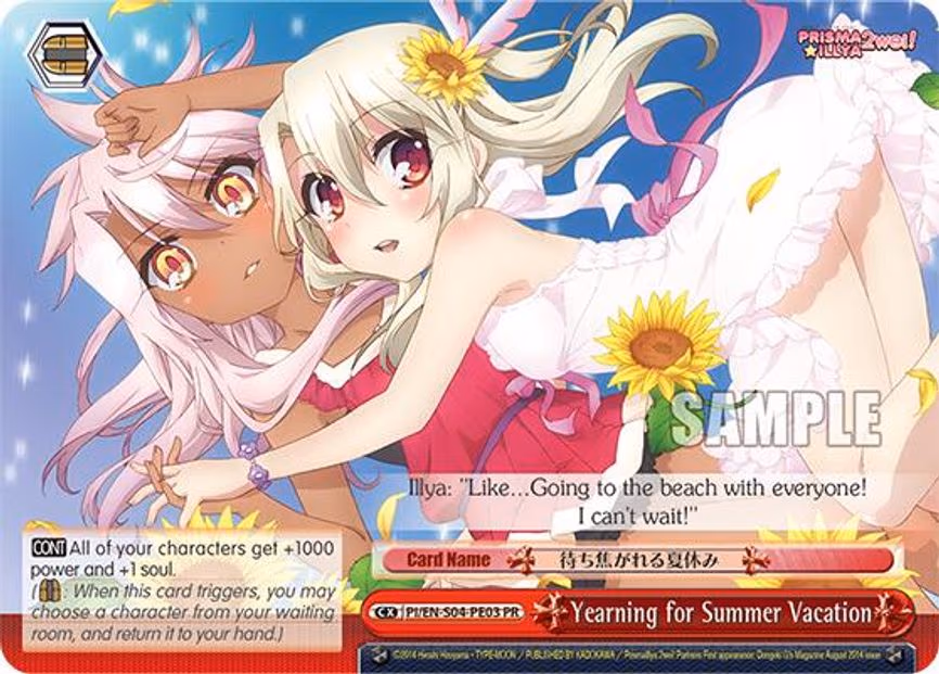 Yearning for Summer Vacation