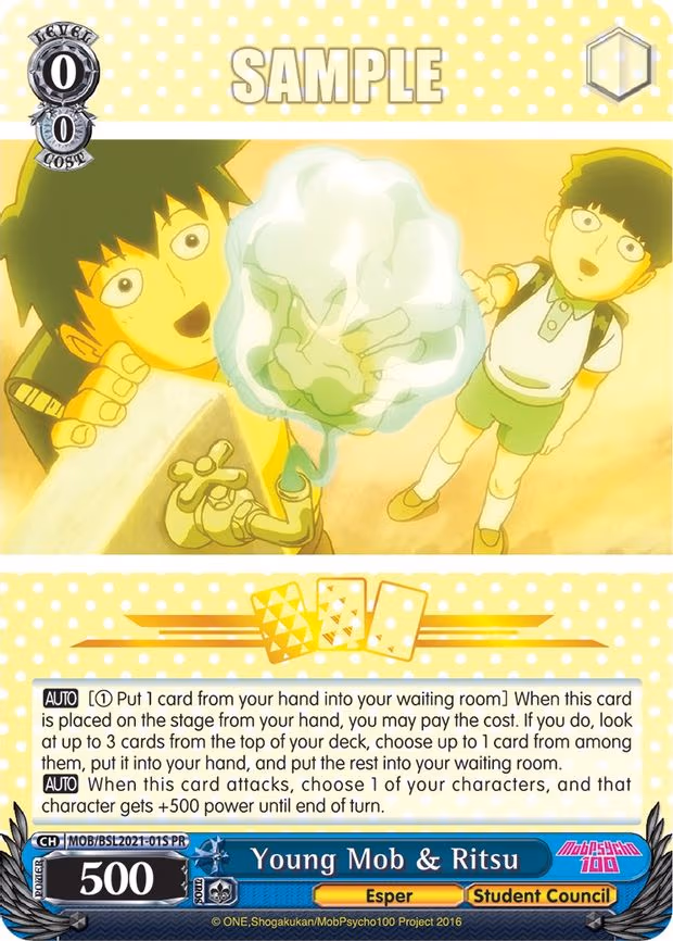 Young Mob & Ritsu (Winner)