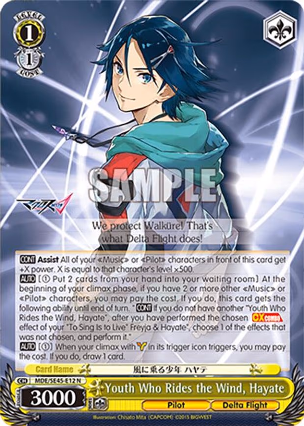 Youth Who Rides the Wind, Hayate