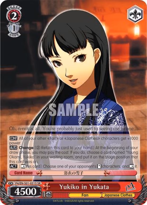 Yukiko in Yukata