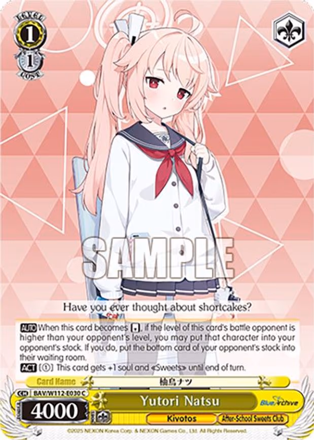 Yutori Natsu - Common (BAV/W112-E030 C)
