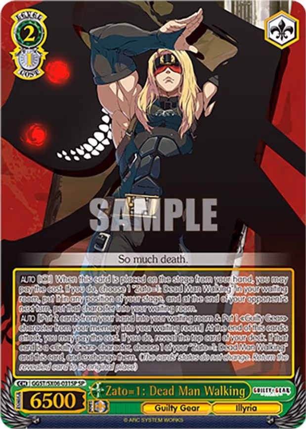 Zato=1: Dead Man Walking