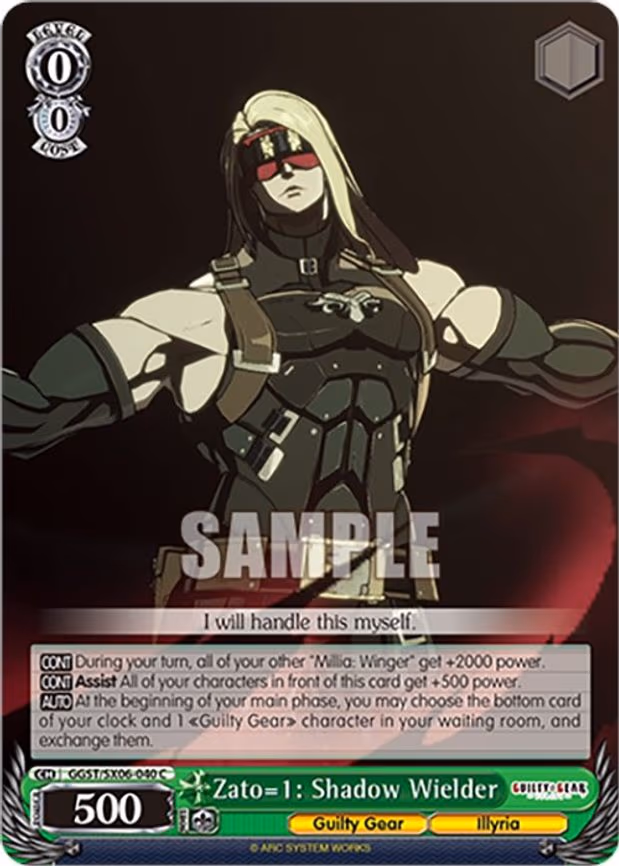 Zato=1: Shadow Wielder