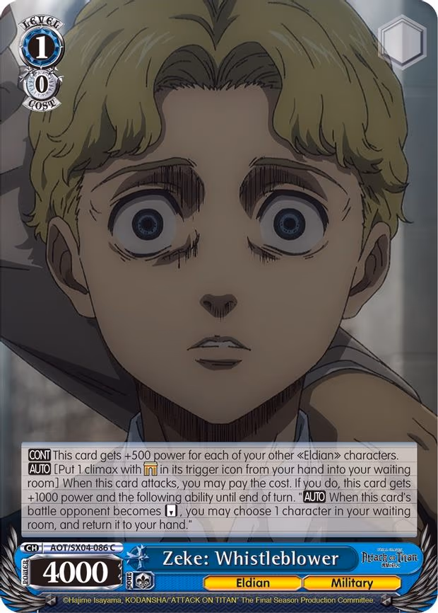 Zeke: Whistleblower