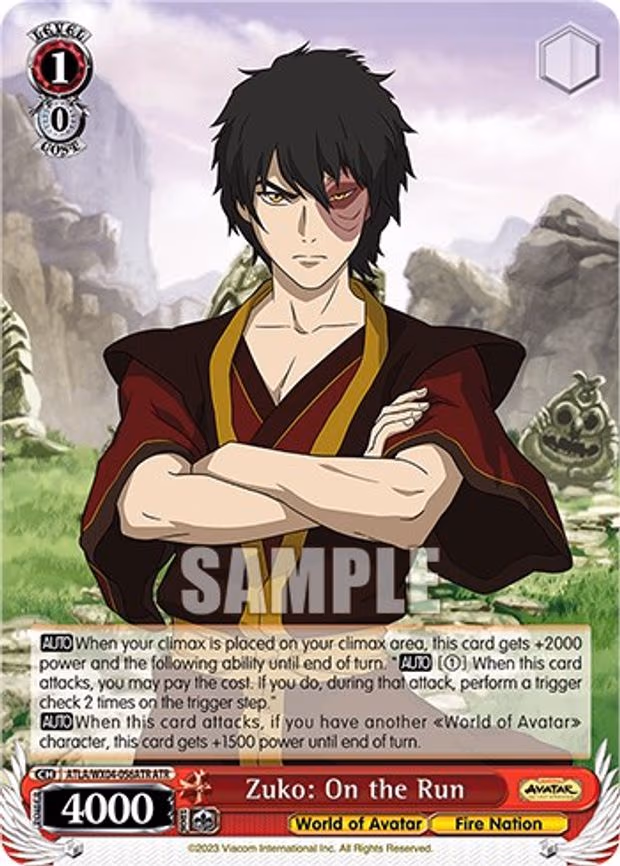Zuko: On the Run