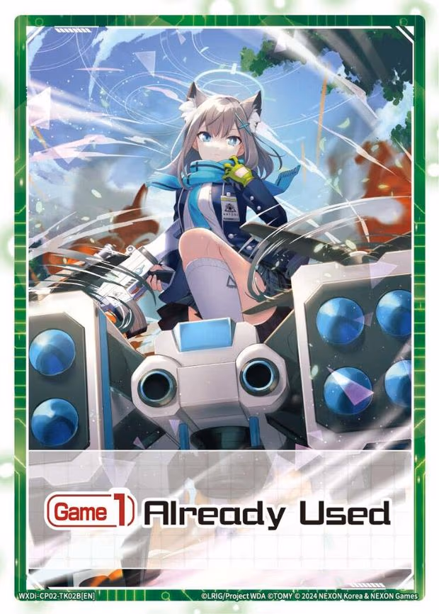 {1/Game} Already Used - T (WXDi-CP02-TK02B[EN])