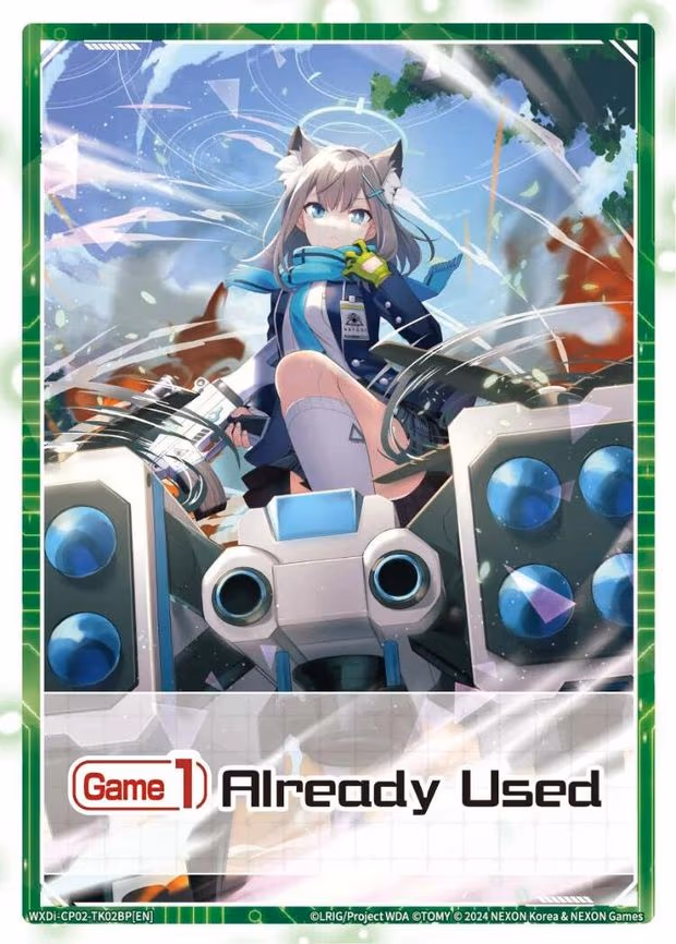 {1/Game} Already Used - T (WXDi-CP02-TK02BP[EN])