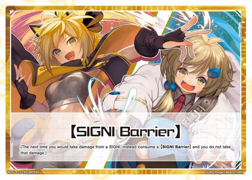 [SIGNI Barrier] - T (WXDi-P15-TK01BP[EN])