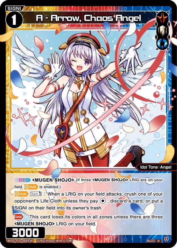 A - Arrow, Chaos Angel