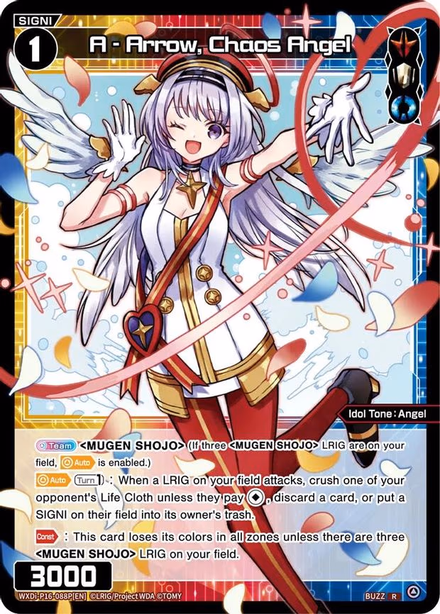 A - Arrow, Chaos Angel