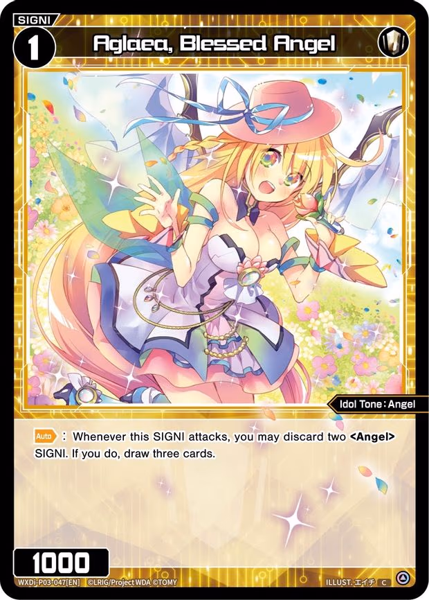 Aglaea, Blessed Angel