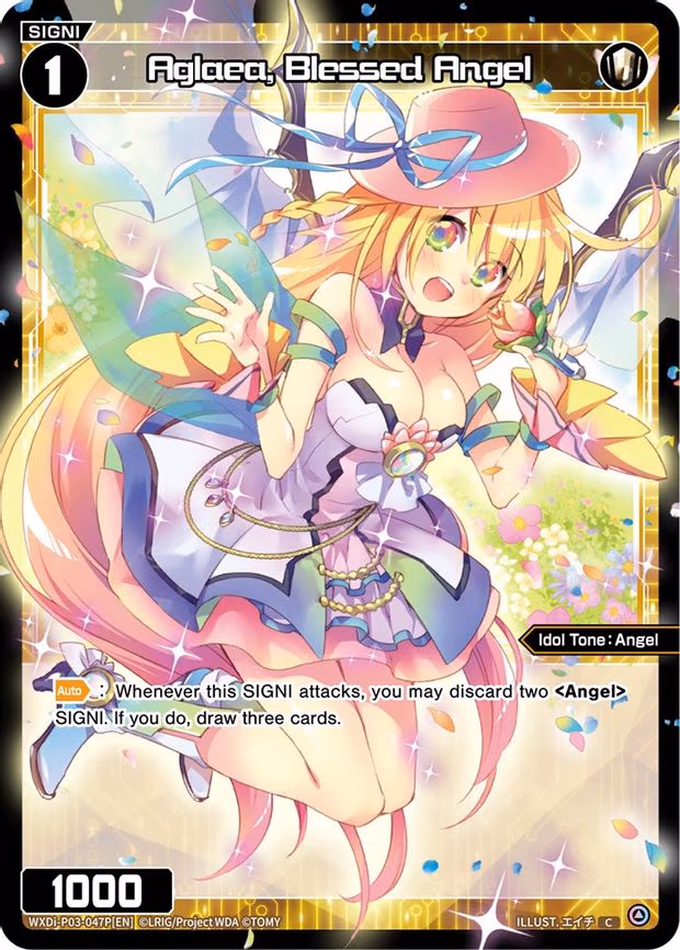 Aglaea, Blessed Angel
