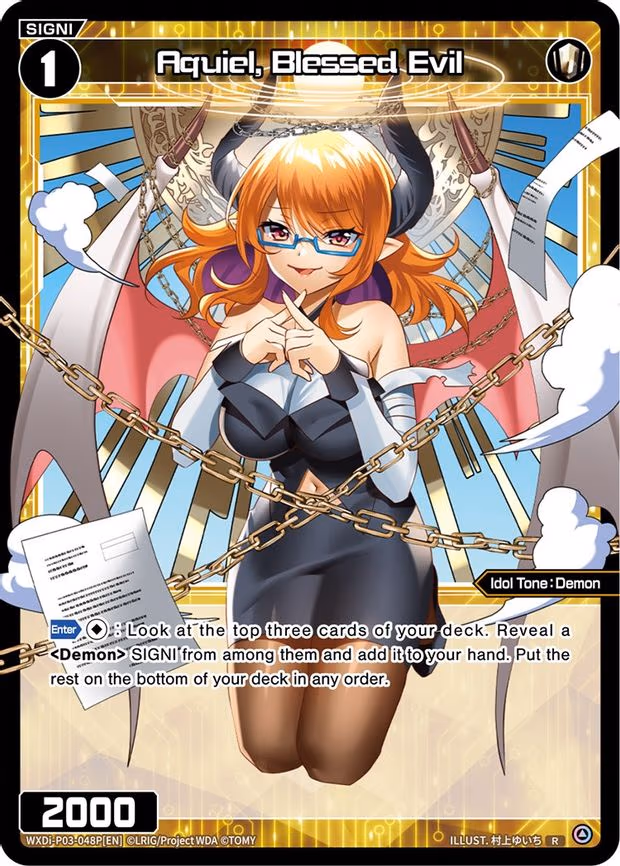Aquiel, Blessed Evil