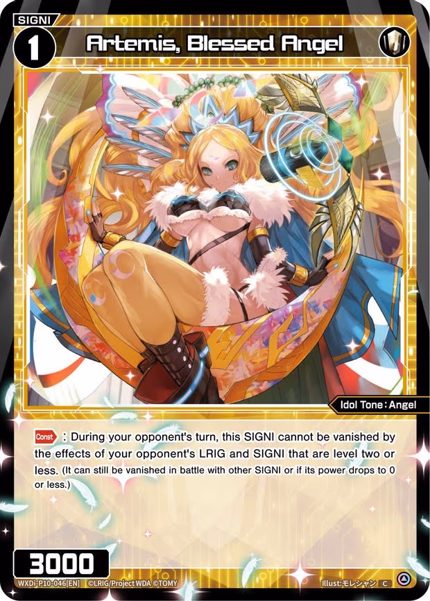 Artemis, Blessed Angel