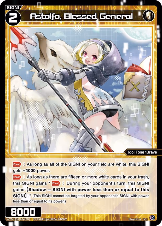 Astolfo, Blessed General - C (WXDi-P11-054[EN])