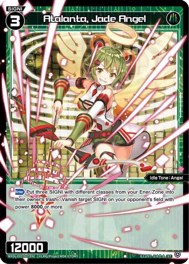Atalanta, Jade Angel