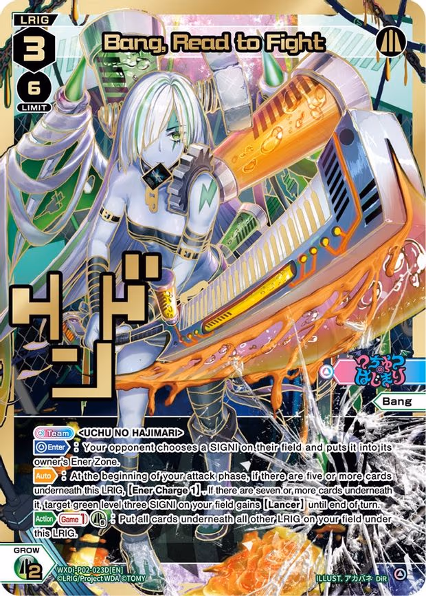 Bang, Read to Fight (DiR)