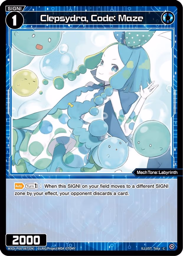 Clepsydra, Code: Maze - C (WXDi-P00-067[EN])