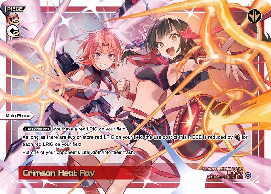 Crimson Heat Ray - PI (WXDi-P16-004[EN])